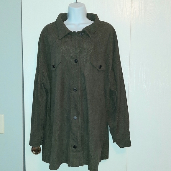 NIP/NWT shacket, sz 2xl, Shein Curve - Picture 2 of 4